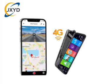 Mini Car Dash Cam ADAS Rearview Mirror Driving Recorder 4G WiFi GPS Android Dash Camera JX23 for Van Lorry