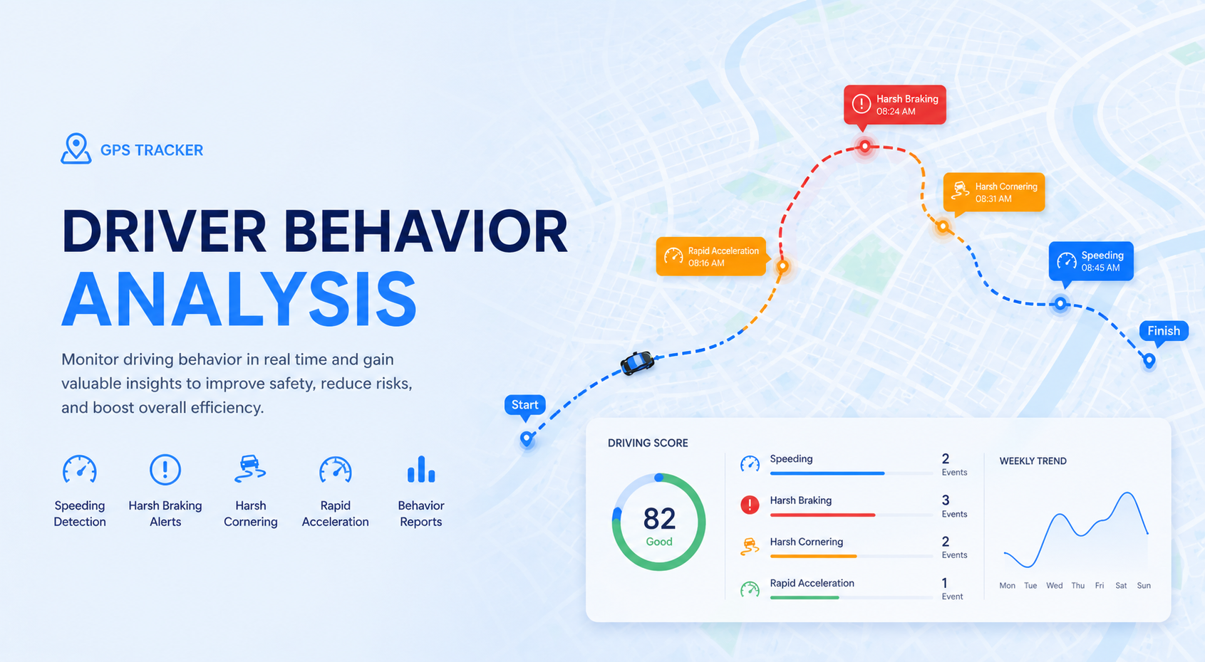 Driver Behavior Analysis - Solution Image